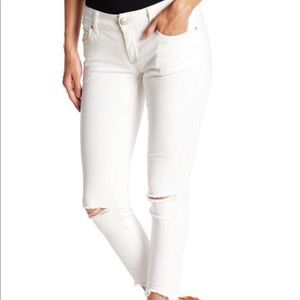 Free people white jeans